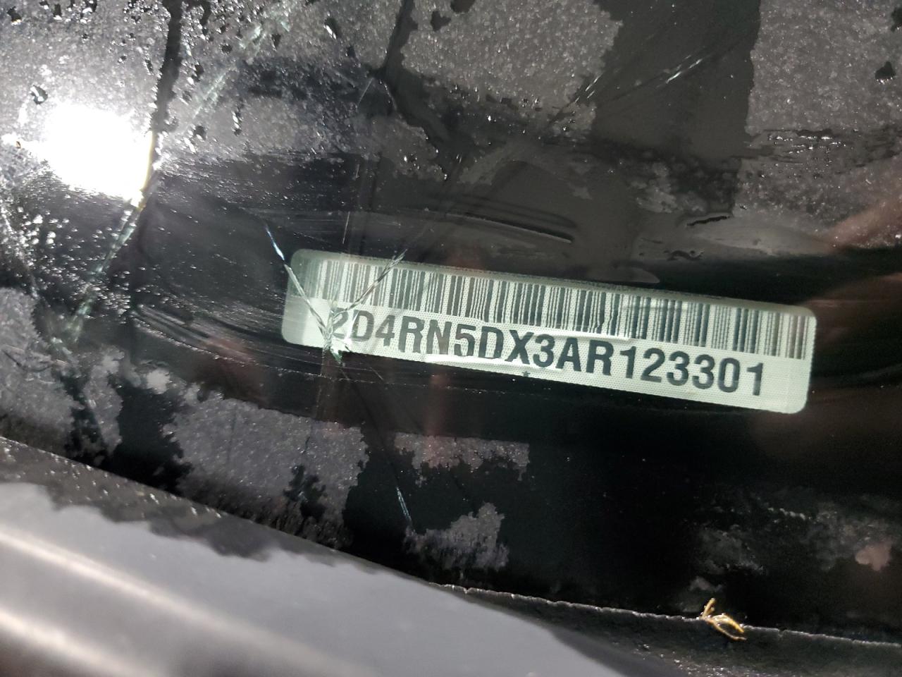 2010 Dodge Grand Caravan Sxt VIN: 2D4RN5DX3AR123301 Lot: 90545235