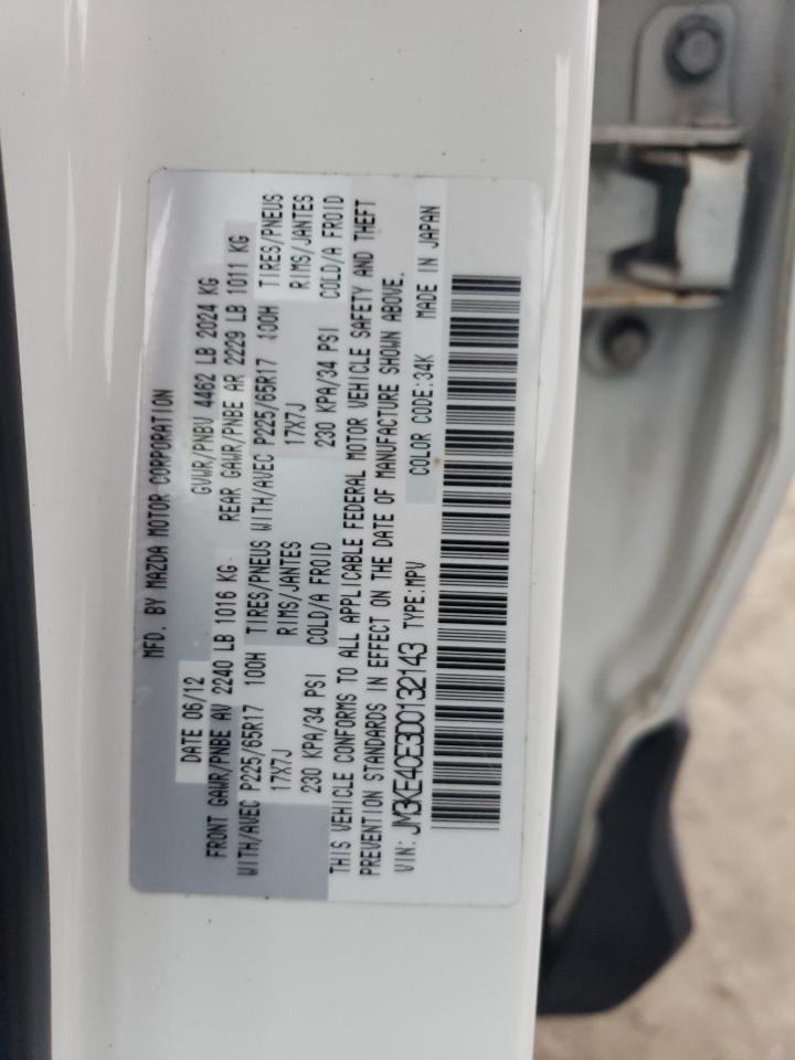 2013 Mazda Cx-5 Touring VIN: JM3KE4CE3D0132143 Lot: 93694255