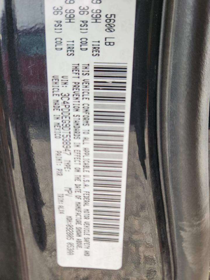 2013 Dodge Journey R/T VIN: 3C4PDDEG9DT538947 Lot: 93762655