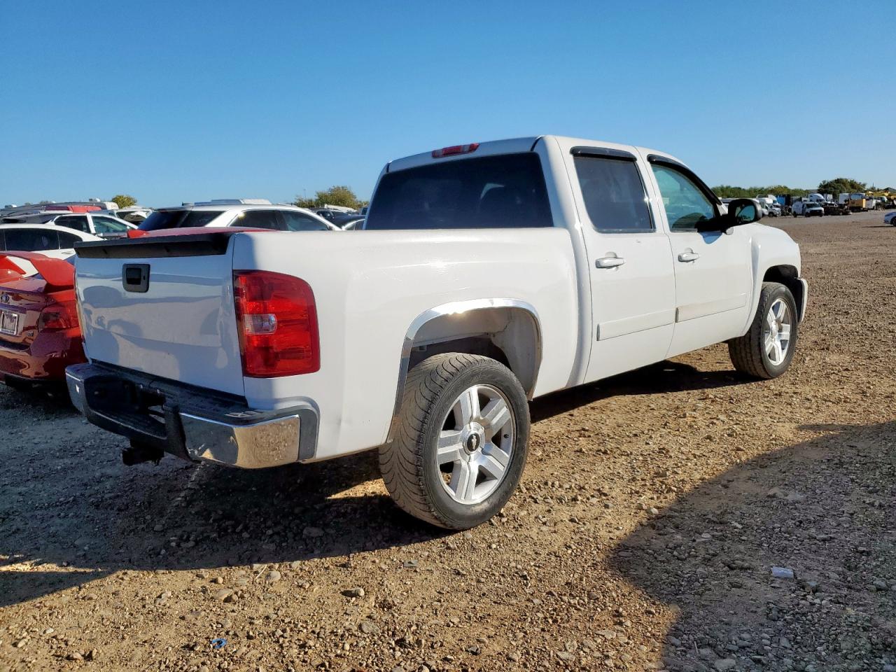 2008 Chevrolet Silverado C1500 white other gas 3GCEC13JX8G266723 photo #4