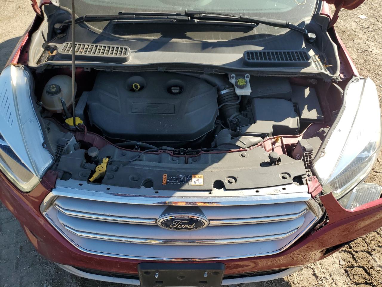 2017 Ford Escape Titanium VIN: 1FMCU0J91HUB57826 Lot: 91187815