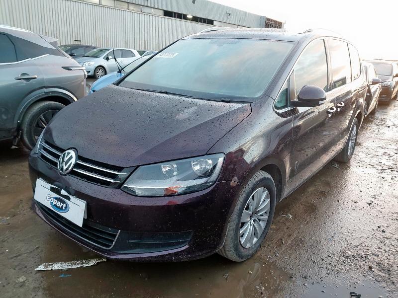 2017 VOLKSWAGEN SHARAN 2.0 TDI CR BLUEMOTION TECH 150 SE 5DR DSG for sale at Copart PETERLEE
