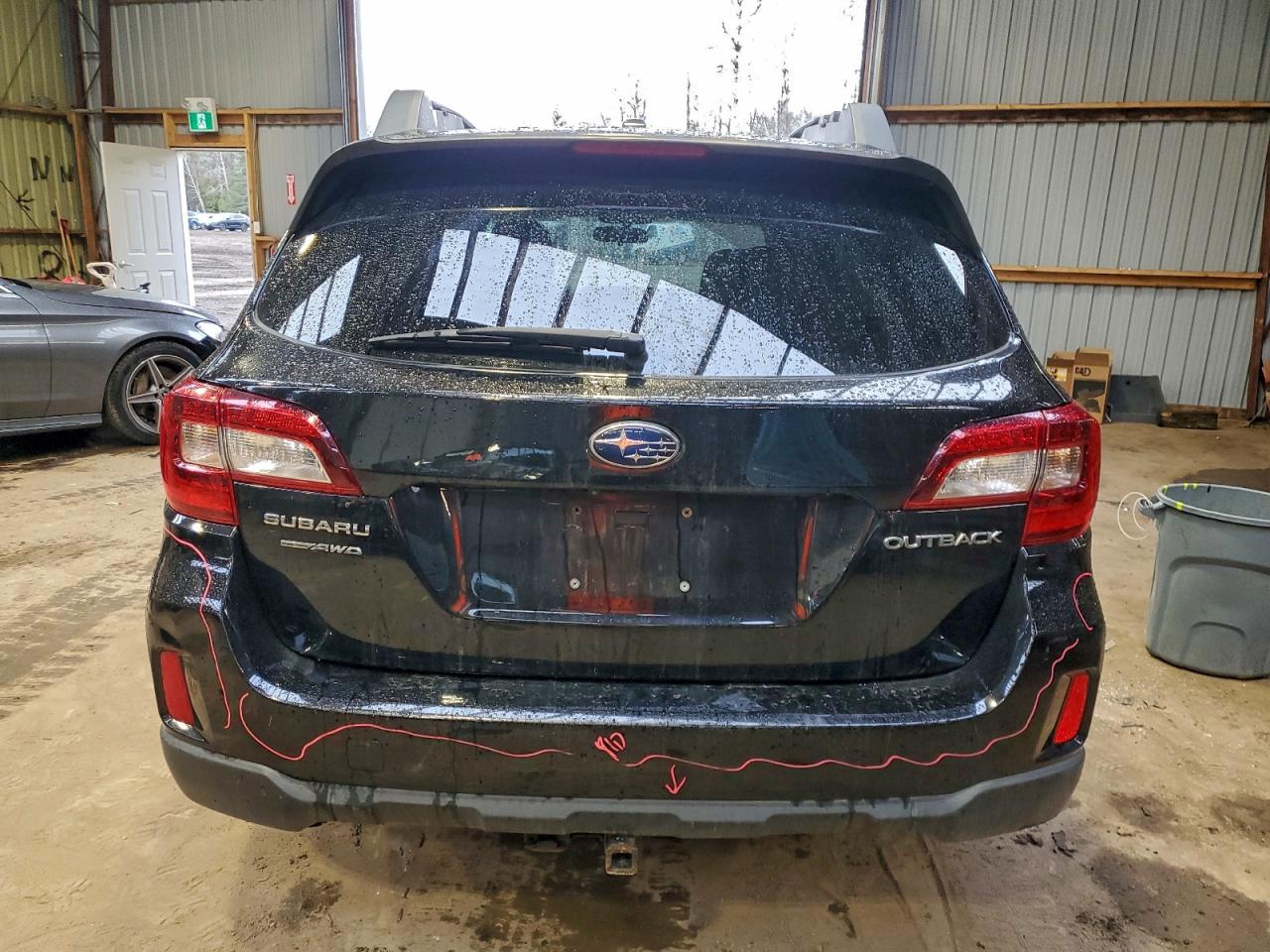 2015 Subaru Outback 2.5I Premium VIN: 4S4BSCDC9F3343112 Lot: 93623165