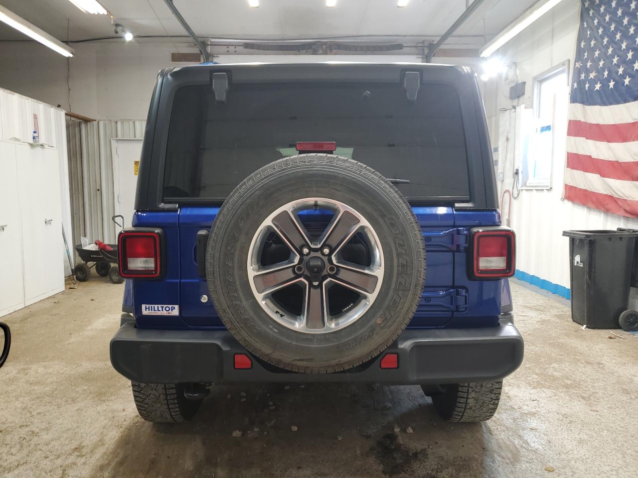 2020 Jeep Wrangler Unlimited Sahara VIN: 1C4HJXEN9LW256734 Lot: 92922665