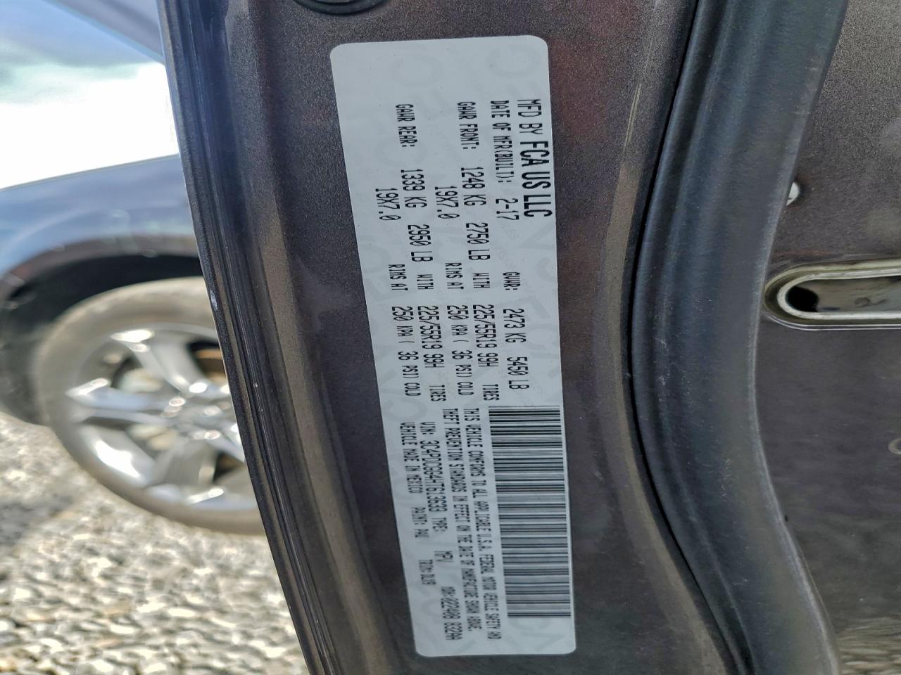 2017 Dodge Journey Crossroad VIN: 3C4PDCGG4HT613633 Lot: 94679905