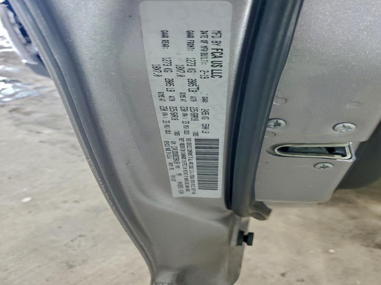 2019 Jeep Cherokee Limited VIN: 1C4PJMDX5KD394150 Lot: 93458215