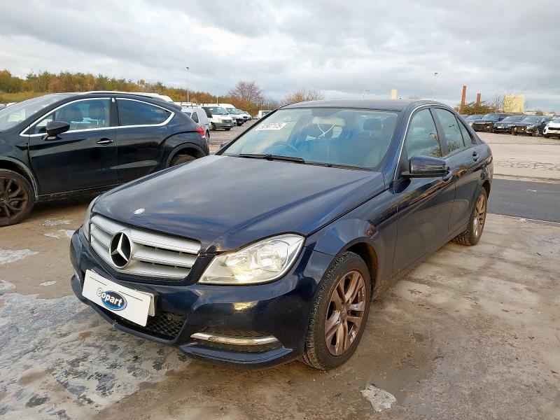 2012 MERCEDES-BENZ C CLASS C220 CDI BLUEEFFICIENCY EXECUTIVE SE 4DR for sale at Copart ST HELENS