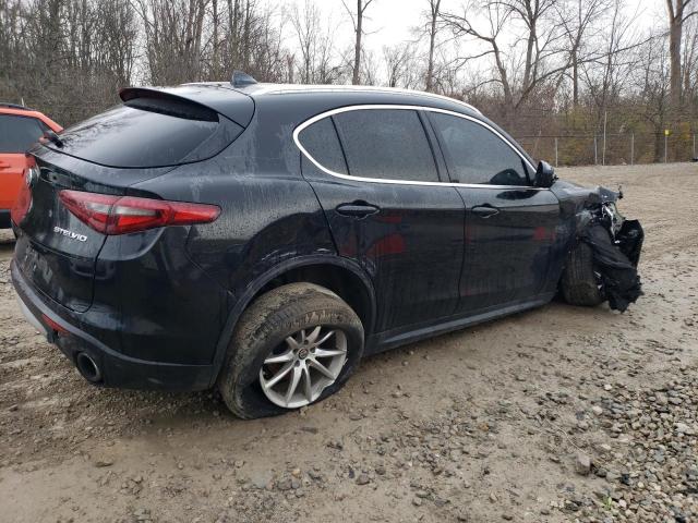  ALFA ROMEO STELVIO 2018 Чорний