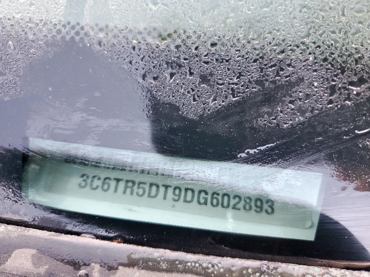 2013 Ram 2500 Slt VIN: 3C6TR5DT9DG602893 Lot: 91839885