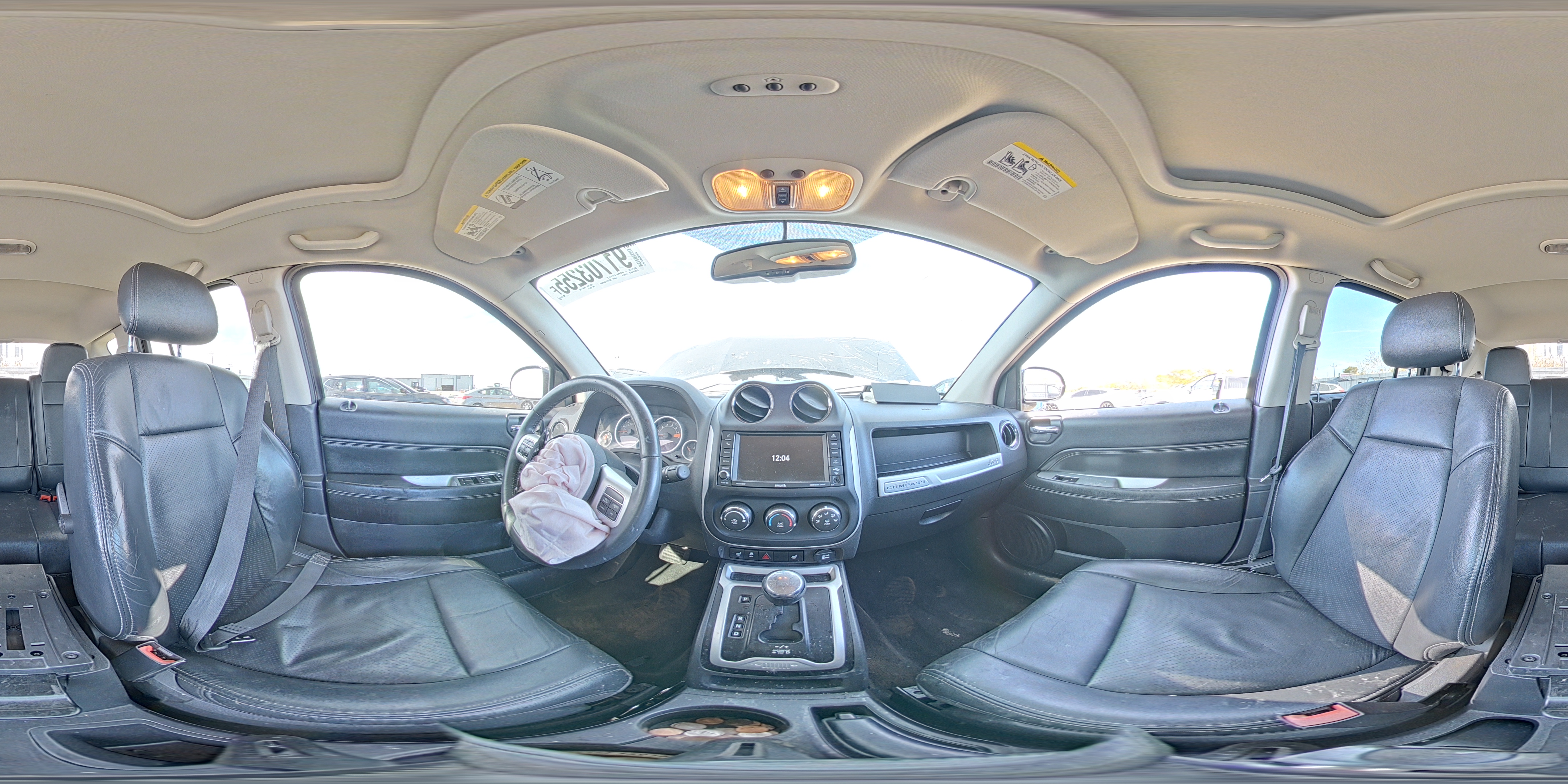 2017 Jeep Compass Latitude VIN: 1C4NJCEB7HD209674 Lot: 91703255