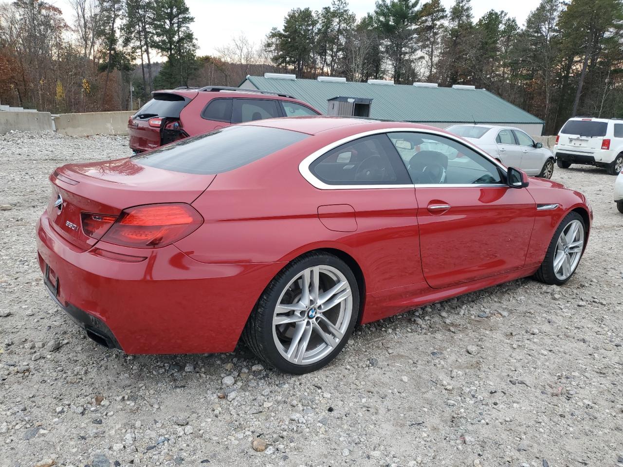 2012 BMW 650 I red null gas WBALX3C50CDV77414 photo #4