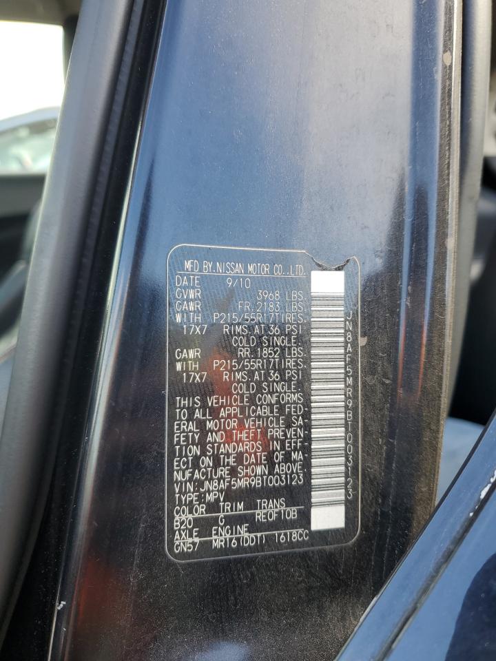 2011 Nissan Juke S VIN: JN8AF5MR9BT003123 Lot: 91724065