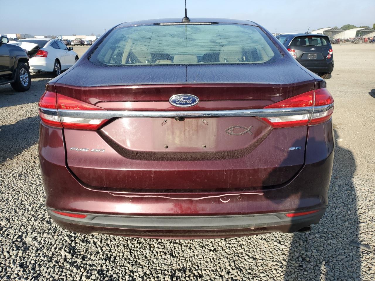 2017 Ford Fusion Se VIN: 3FA6P0H74HR368030 Lot: 90376745