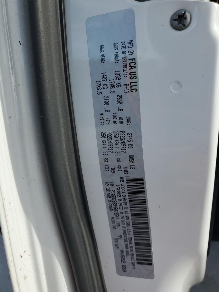 2017 Dodge Grand Caravan Gt VIN: 2C4RDGEG9HR873547 Lot: 92653795