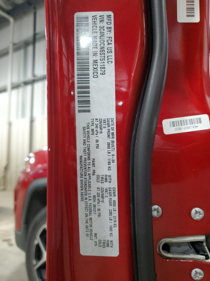 2025 Jeep Compass Limited VIN: 3C4NJDCN6ST511879 Lot: 93113525