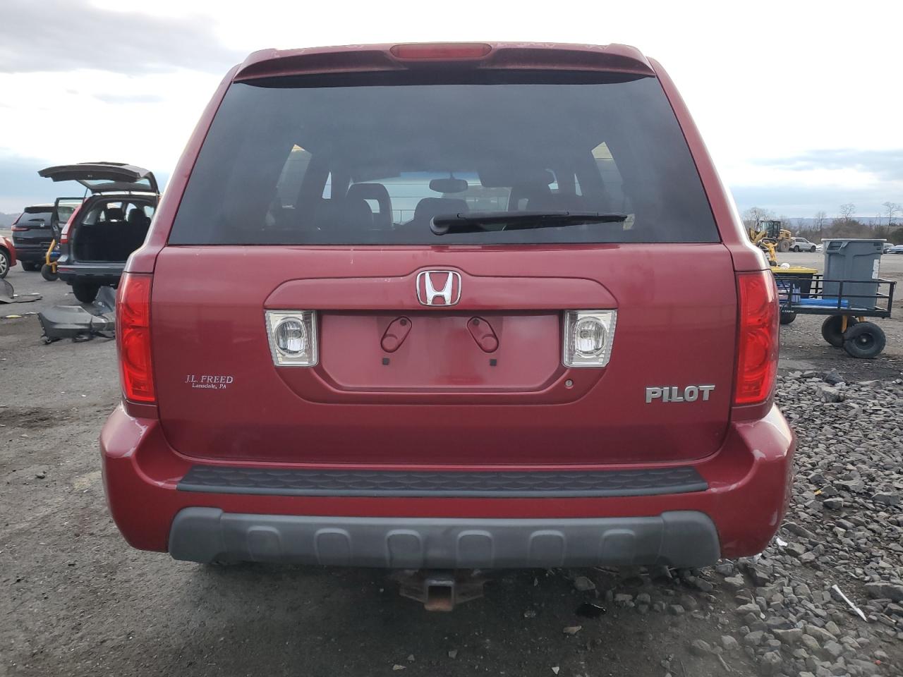 2005 Honda Pilot Exl VIN: 5FNYF18555B043197 Lot: 92241975