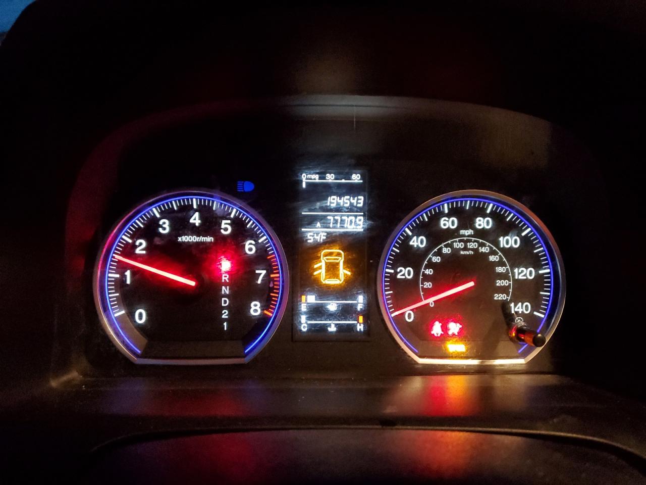 2008 Honda Cr-V Exl VIN: JHLRE48748C035381 Lot: 93506815