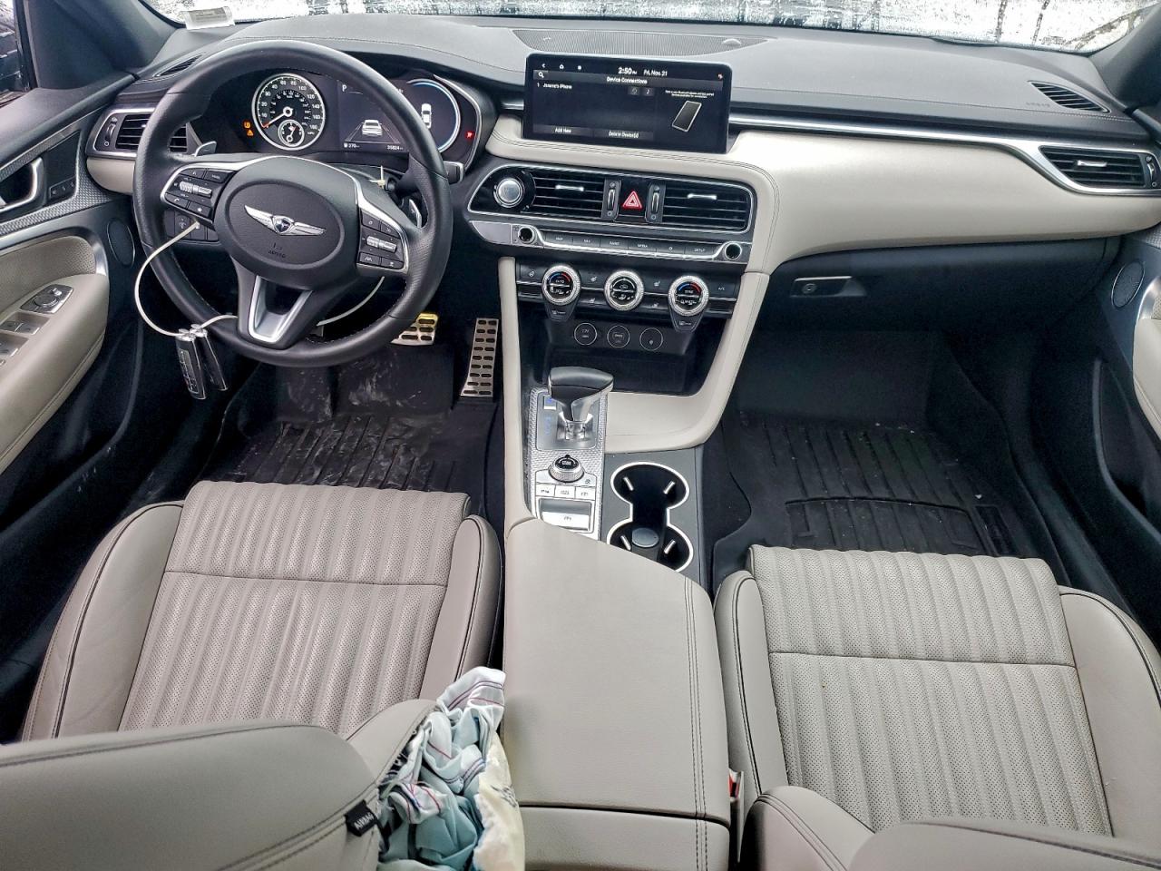 2023 Genesis G70 Base VIN: KMTG34TA3PU104343 Lot: 93521935