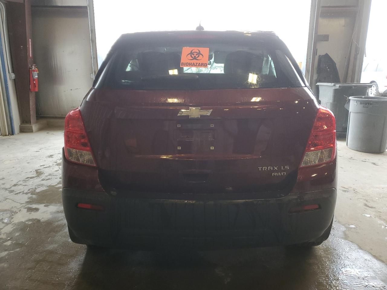 2016 Chevrolet Trax Ls VIN: 3GNCJNSB9GL267843 Lot: 92712425
