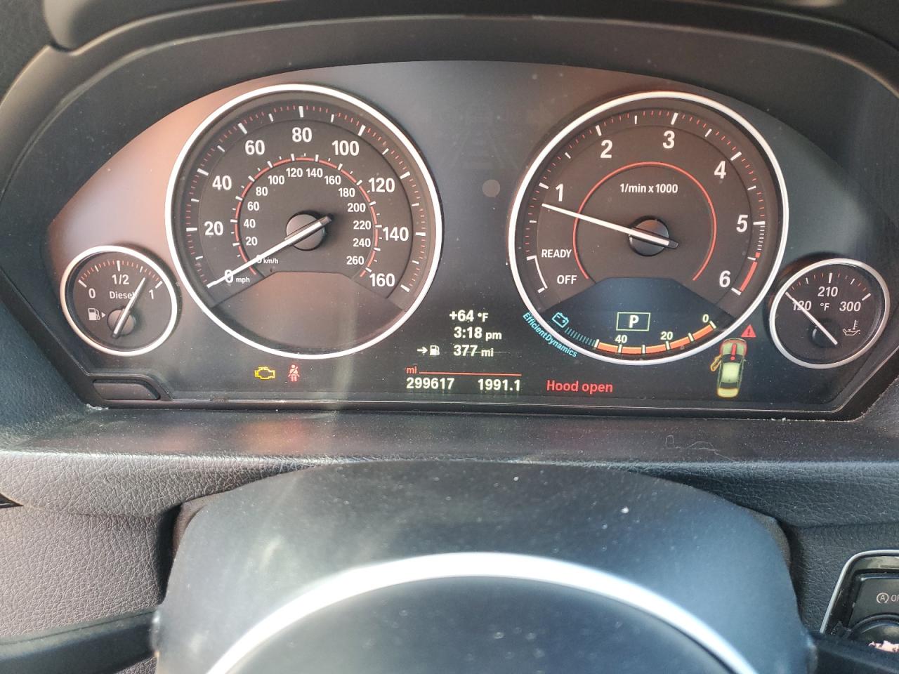 2014 BMW 328 D VIN: WBA3D3C50EF099494 Lot: 93081535