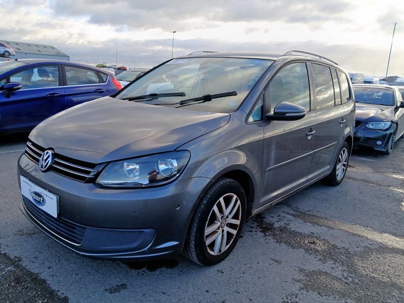 2012 VOLKSWAGEN TOURAN 1.6 TDI 105 SE 5DR for sale at Copart CHESTER