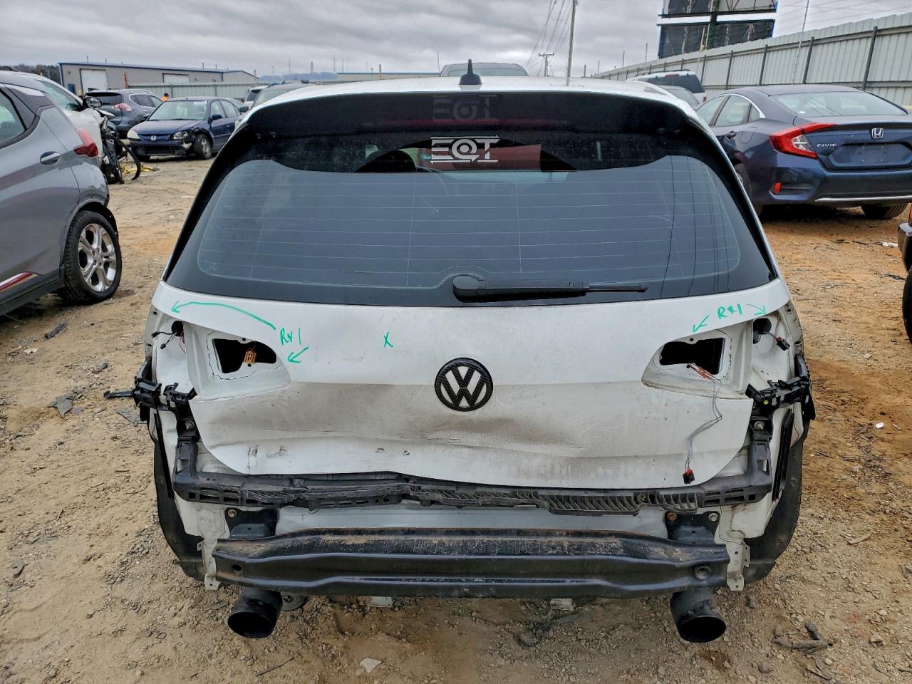 2015 Volkswagen Gti VIN: 3VW5T7AU8FM016618 Lot: 93535355