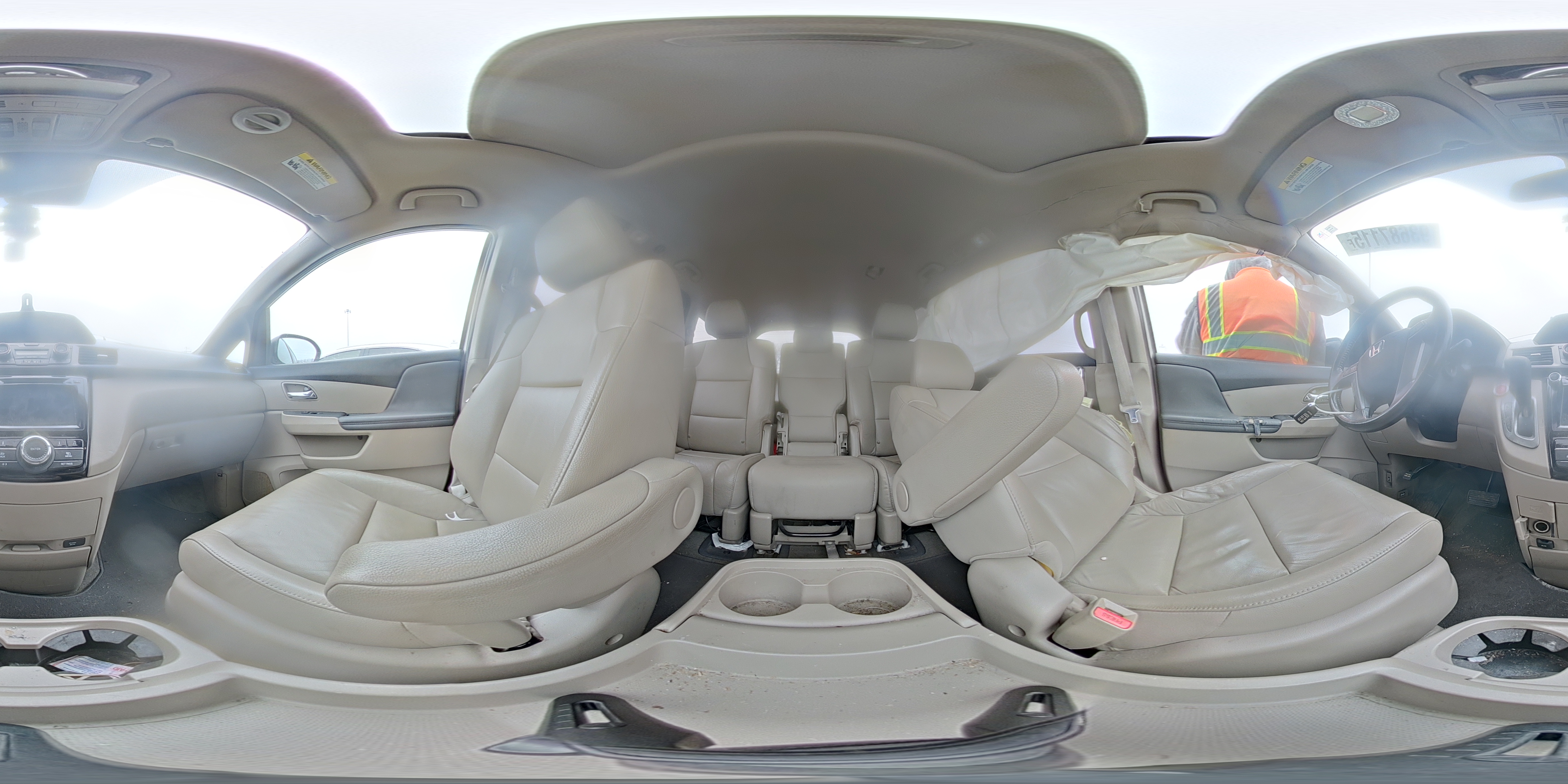 2015 Honda Odyssey Exl VIN: 5FNRL5H63FB077587 Lot: 93687115