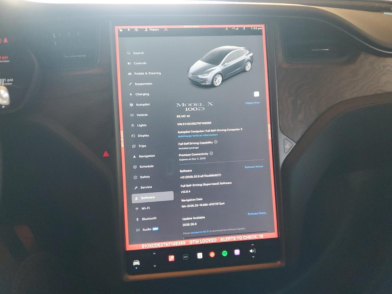 2019 Tesla Model X VIN: 5YJXCDE27KF149355 Lot: 90620235