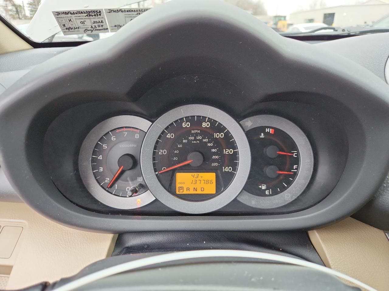 2010 Toyota Rav4 VIN: JTMBF4DV5AD035552 Lot: 93404485