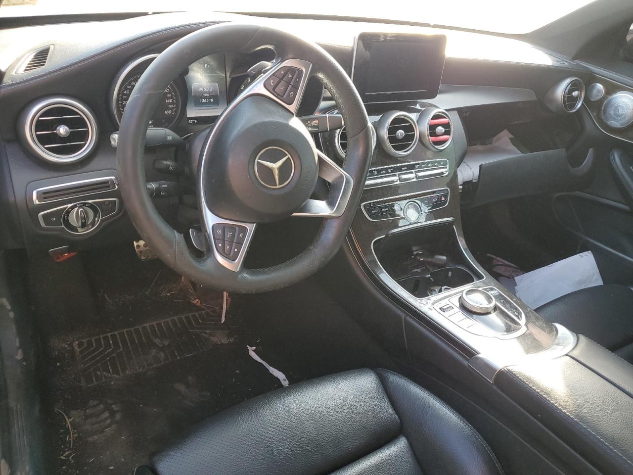 2017 Mercedes-Benz C 300 VIN: WDDWJ4JB6HF368177 Lot: 92367315