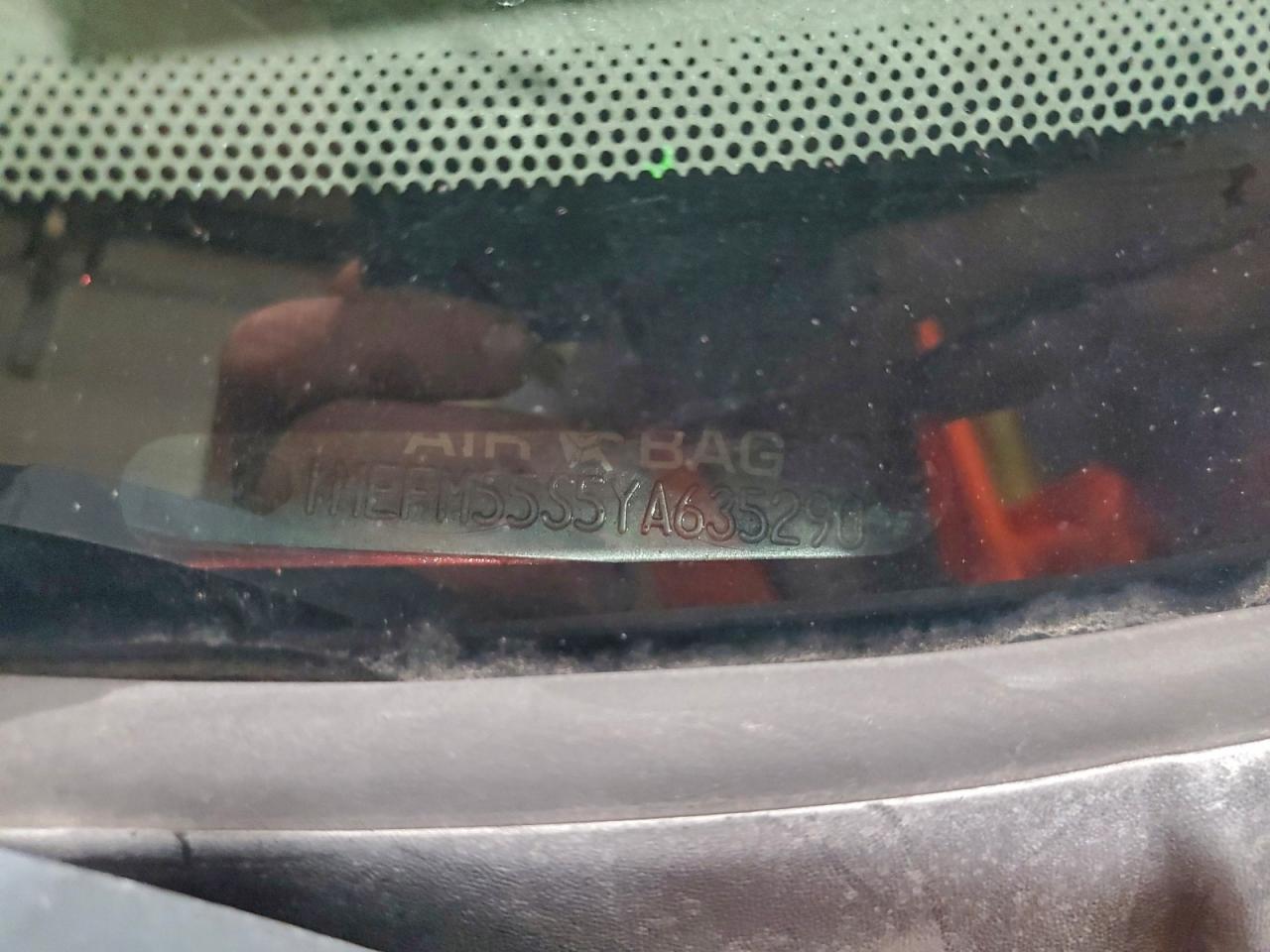 2000 Mercury Sable Ls Premium VIN: 1MEFM55S5YA635290 Lot: 94164325