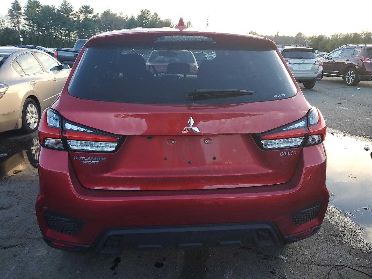 2020 Mitsubishi Outlander Sport Es VIN: JA4AR3AU6LU028924 Lot: 92934525