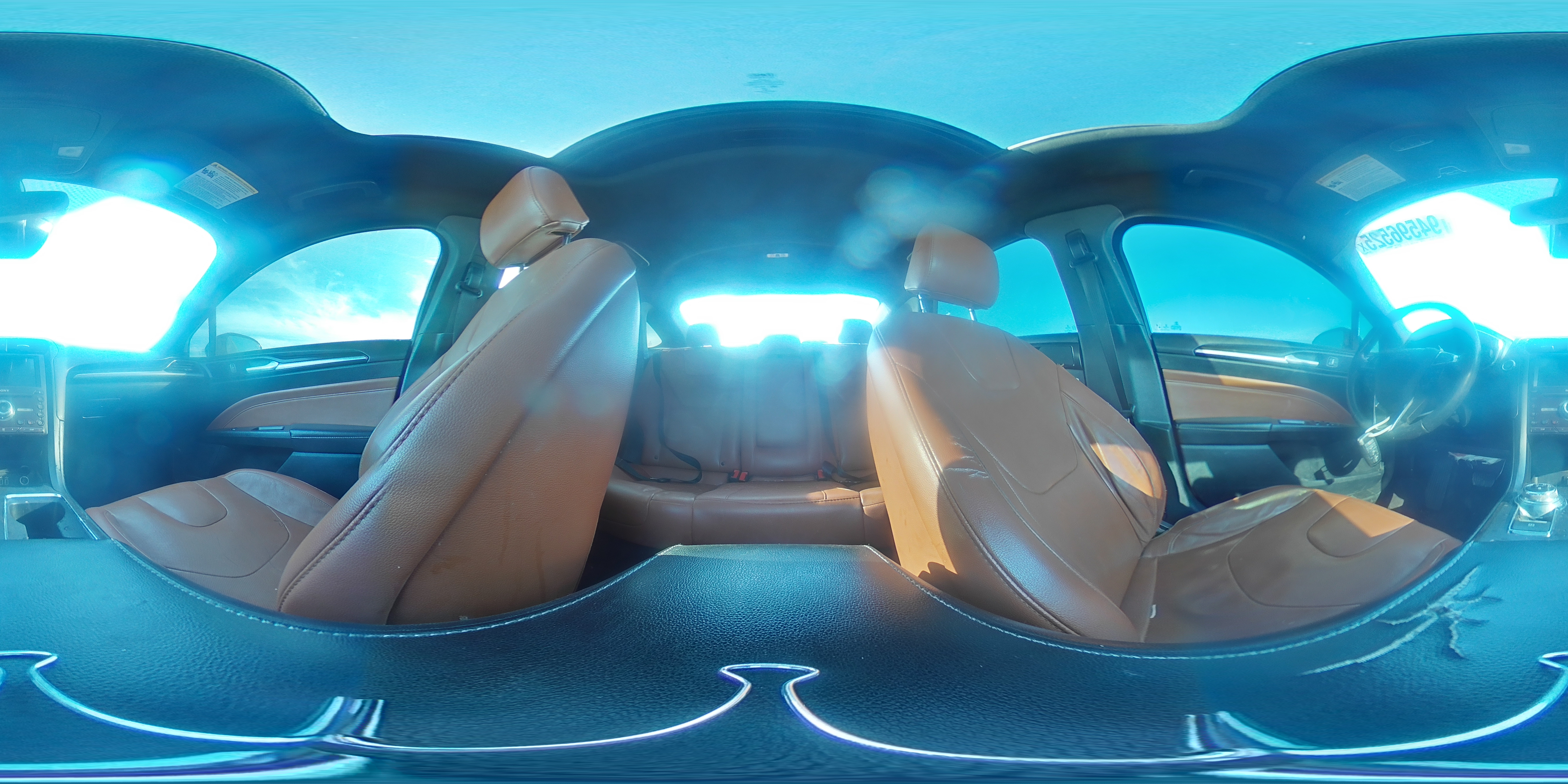 2020 Ford Fusion Titanium VIN: 3FA6P0K98LR173695 Lot: 94596525