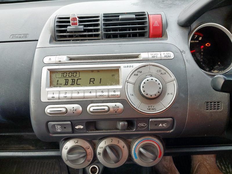 2005 HONDA JAZZ 1.4 I-DSI SE 5DR CVT-7