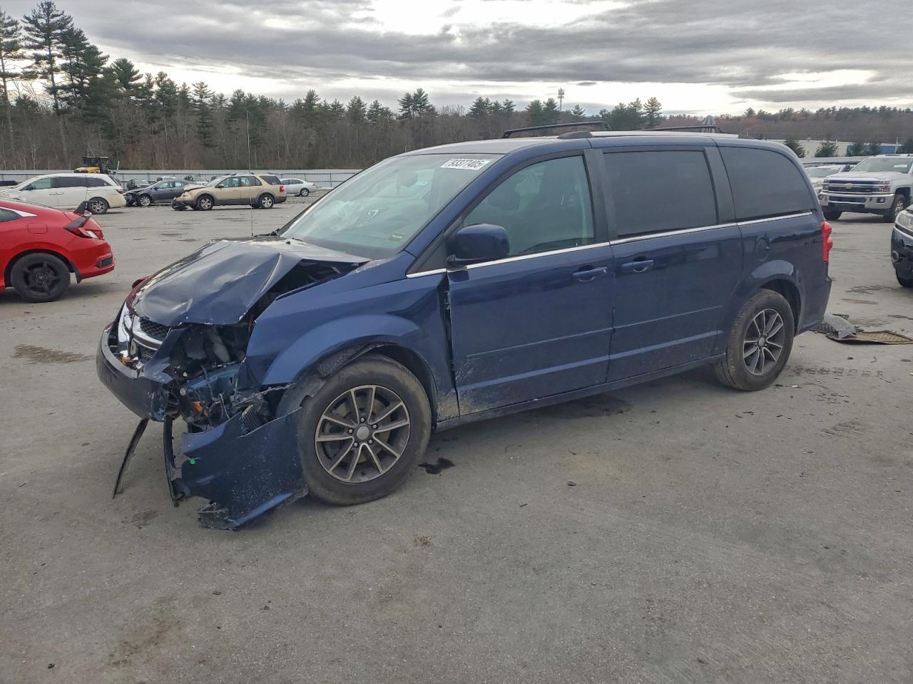 2017 Dodge Grand Caravan Sxt VIN: 2C4RDGCG4HR696084 Lot: 93377405