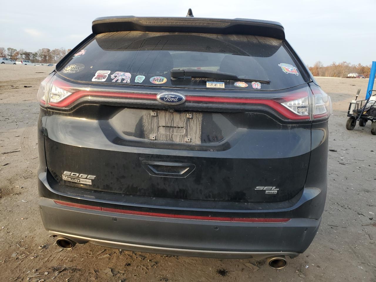 2017 Ford Edge Sel VIN: 2FMPK4J84HBC59231 Lot: 91851075