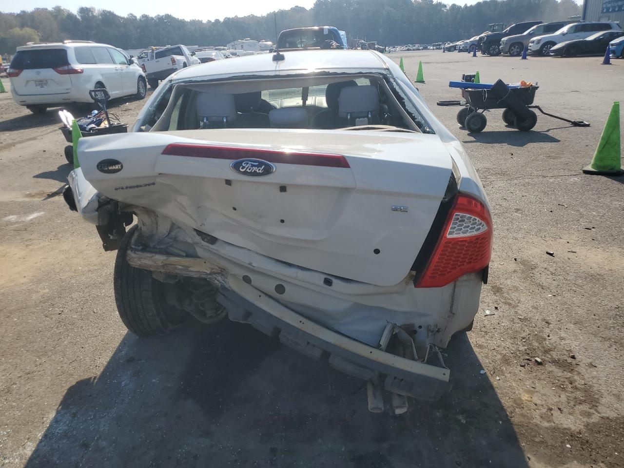 2012 Ford Fusion Se VIN: 3FAHP0HA5CR321537 Lot: 92891155