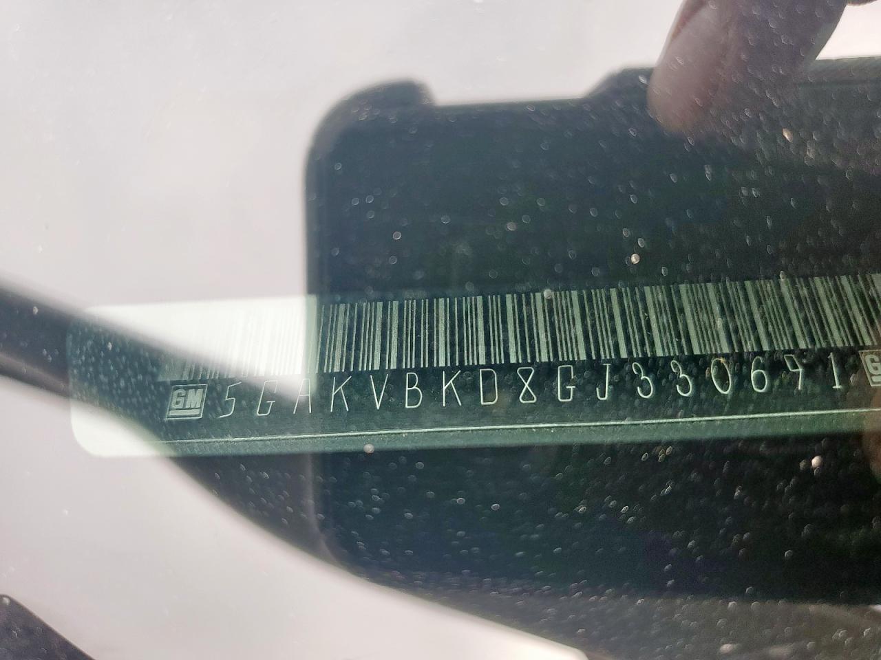 2016 Buick Enclave VIN: 5GAKVBKD8GJ330691 Lot: 93136645