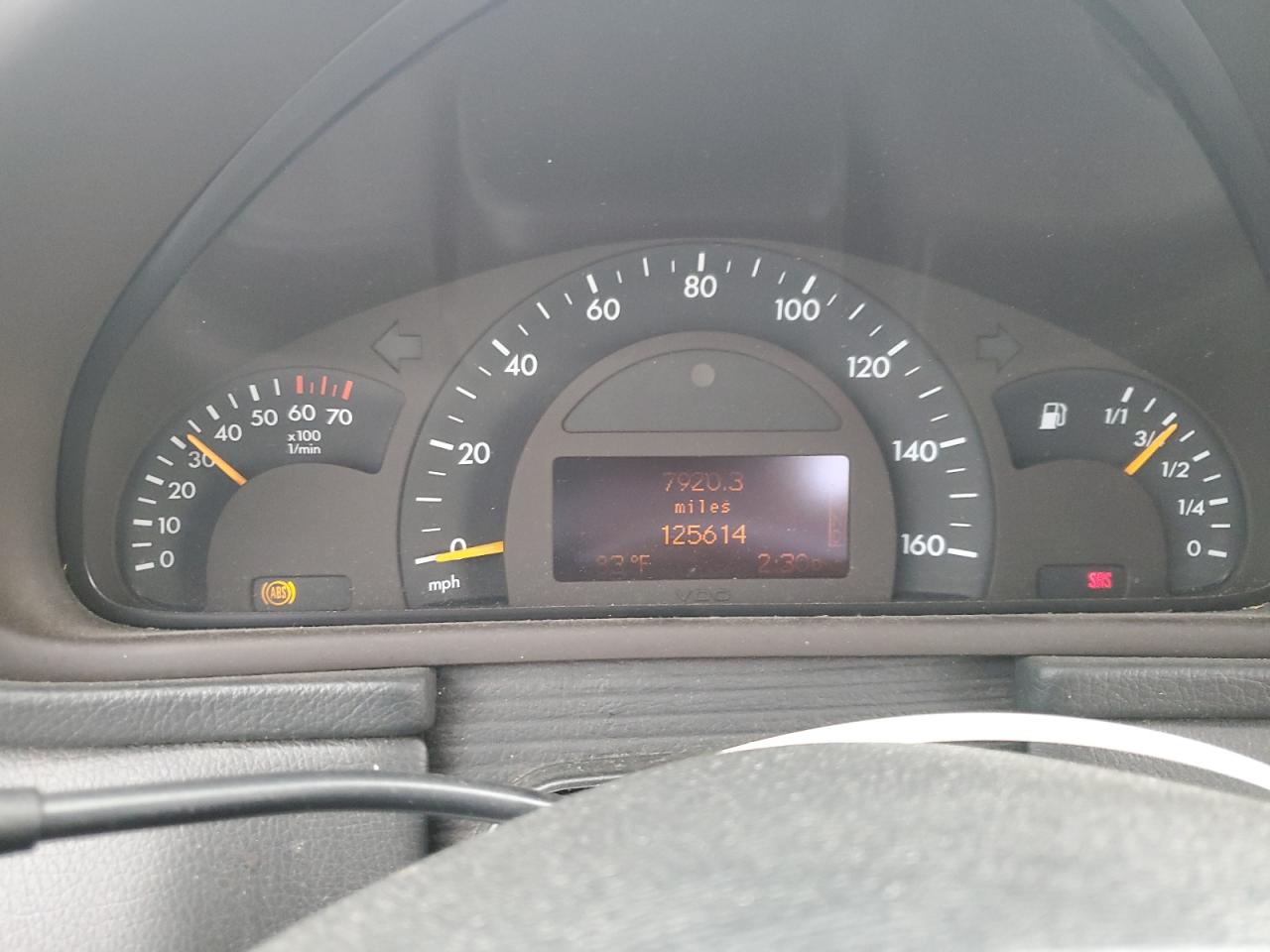 2003 Mercedes-Benz C 240 VIN: WDBRF61J93F396686 Lot: 92054935