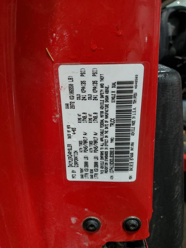 2003 Dodge Ram 1500 St VIN: 1D7HU16D63J639818 Lot: 90717625