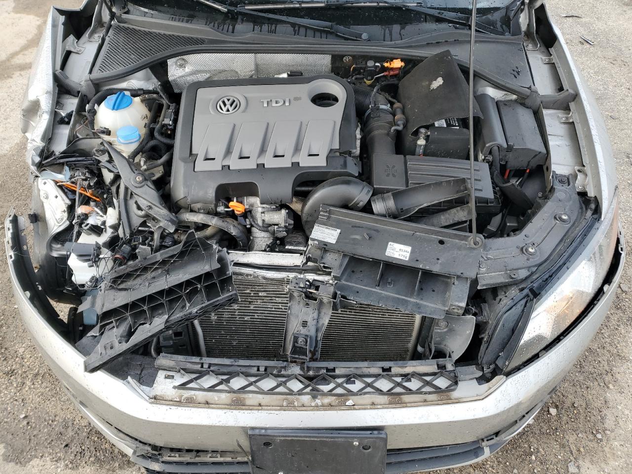 2013 Volkswagen Passat Se VIN: 1VWBN7A31DC043128 Lot: 93313295