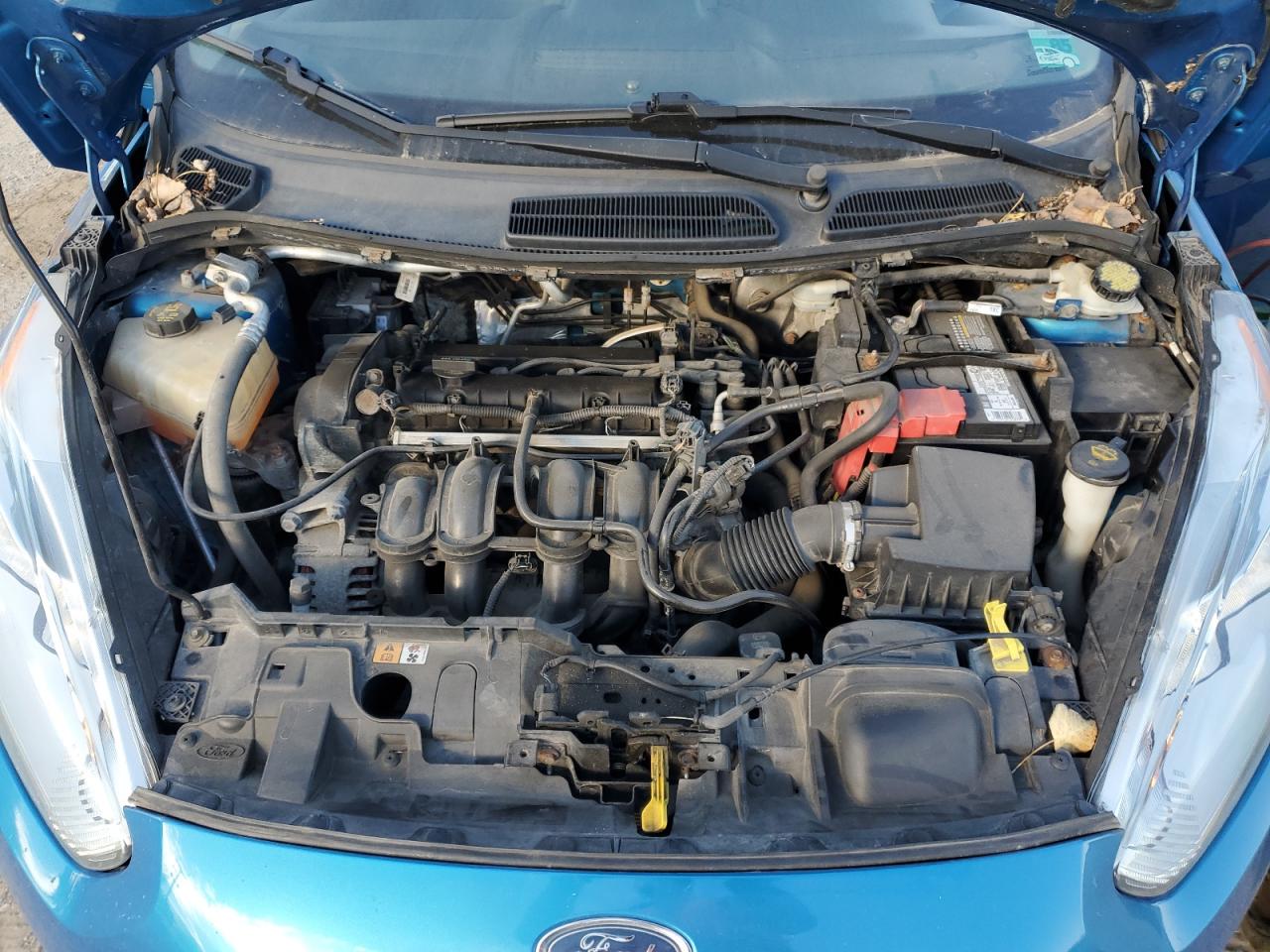 2014 Ford Fiesta Titanium VIN: 3FADP4FJ4EM156881 Lot: 91353985