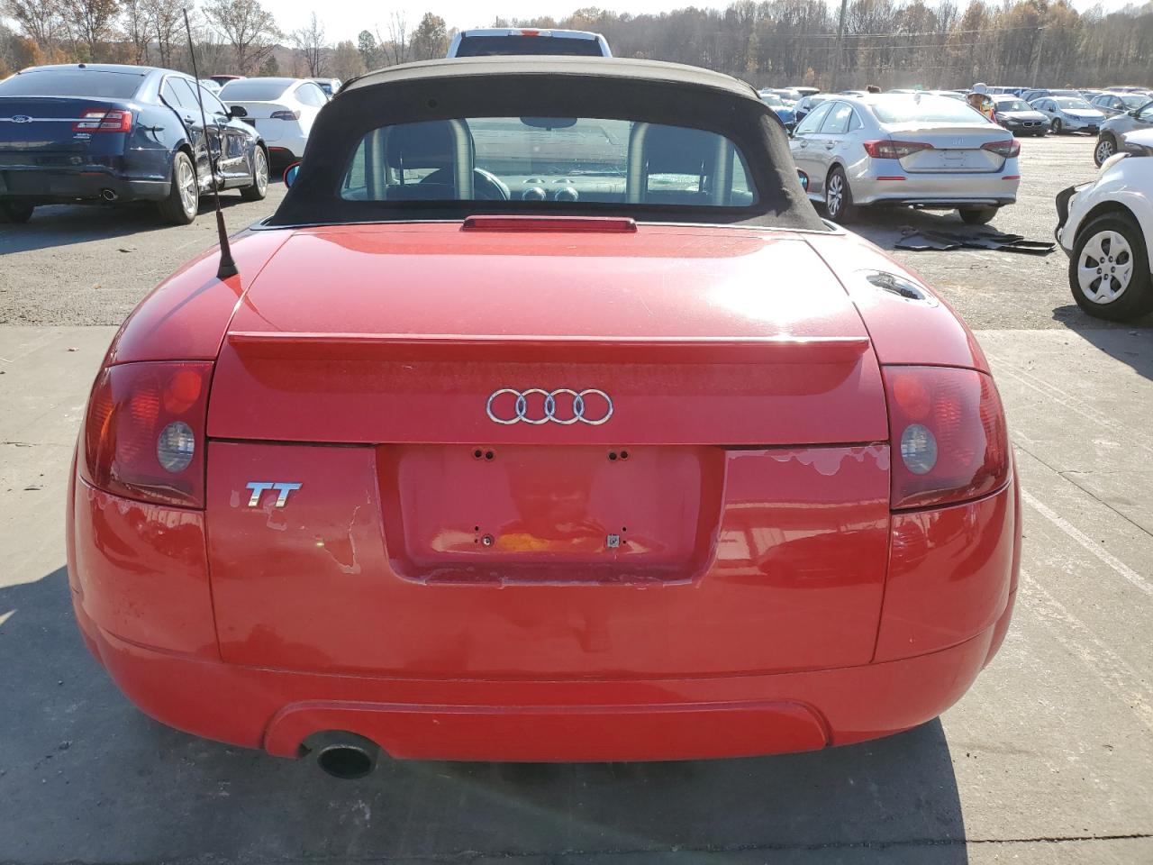 2003 Audi Tt VIN: TRUTC28NX31007168 Lot: 92453445