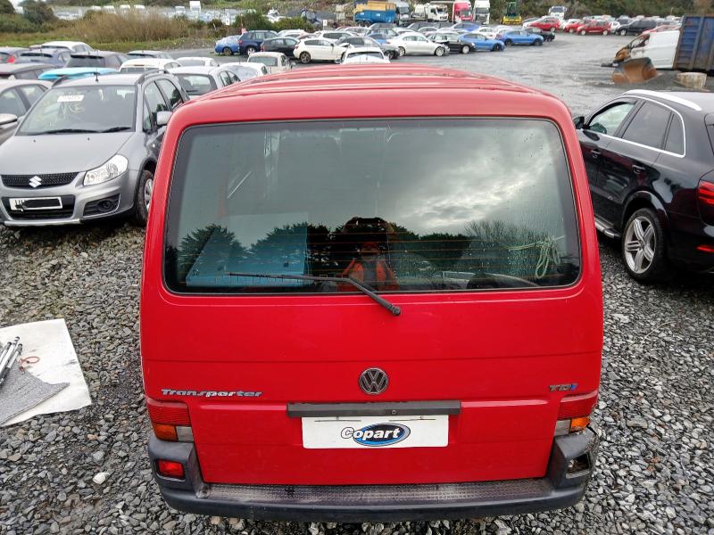 2002 VOLKSWAGEN TRANSPORTER TDI SWB 