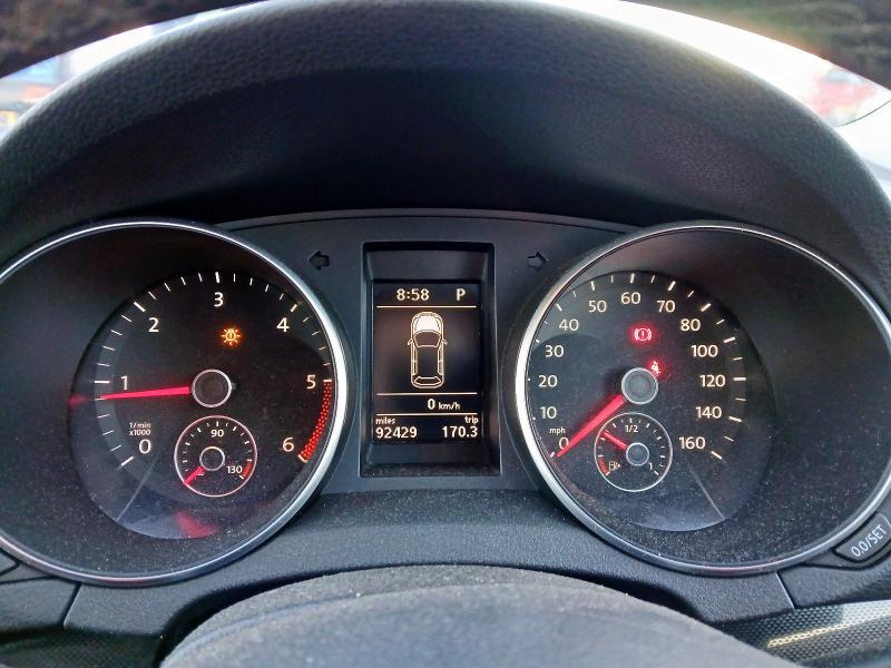 2010 VOLKSWAGEN GOLF 1.6 TDI 105 MATCH 5DR DSG