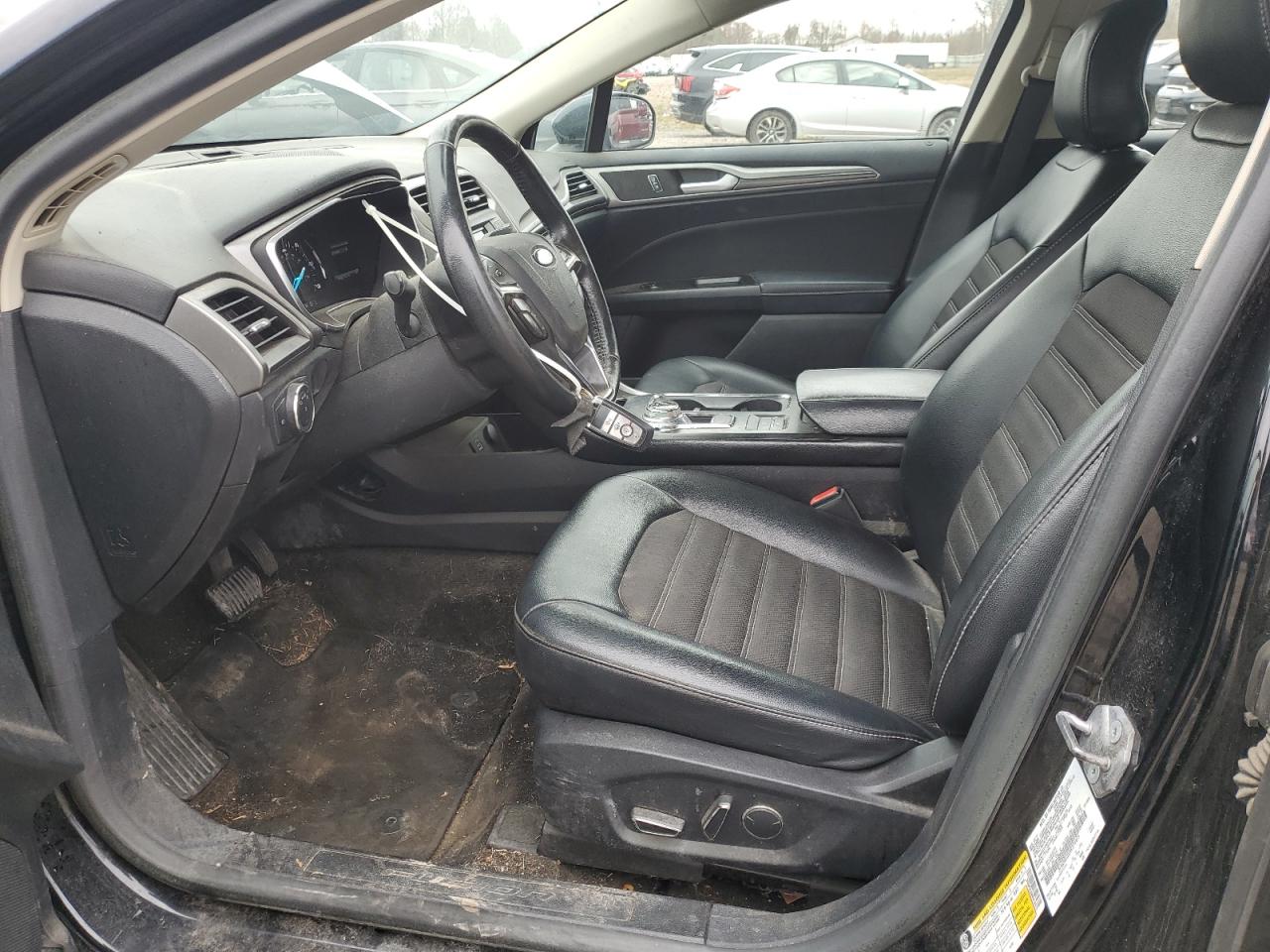 2017 Ford Fusion Se Hybrid VIN: 3FA6P0LUXHR374475 Lot: 93289345