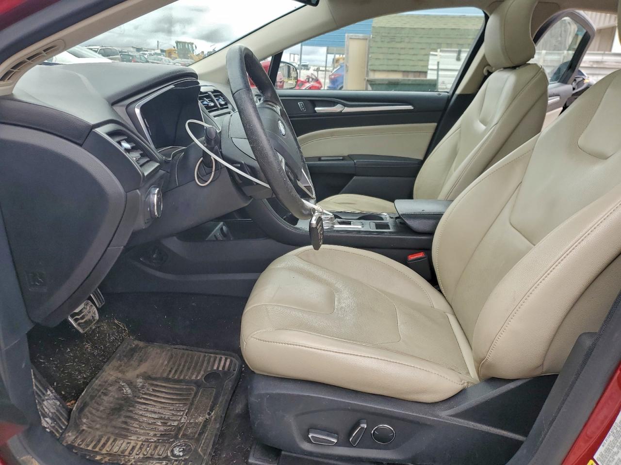 2017 Ford Fusion Titanium VIN: 3FA6P0K91HR163145 Lot: 94252825