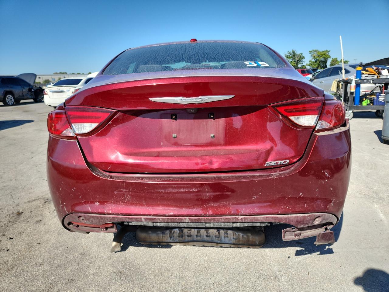 2015 Chrysler 200 Limited VIN: 1C3CCCAB1FN542570 Lot: 92818065