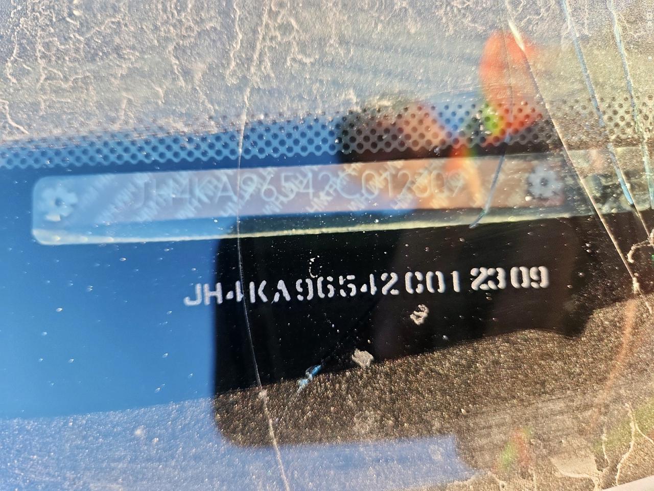 2002 Acura 3.5Rl VIN: JH4KA96542C012309 Lot: 92191095