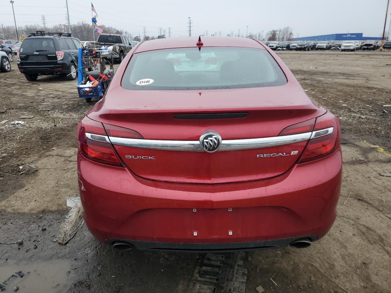 2014 Buick Regal VIN: 2G4GK5EX6E9309444 Lot: 93518035